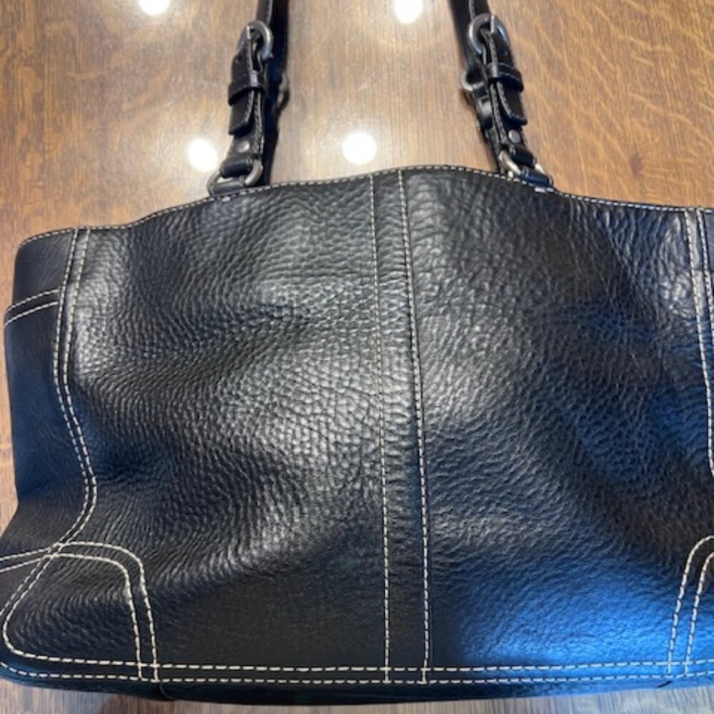Coach leather bag